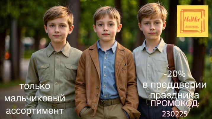 скидка в честь 23.02 